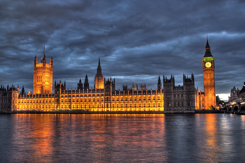 Evening picture of Parliament